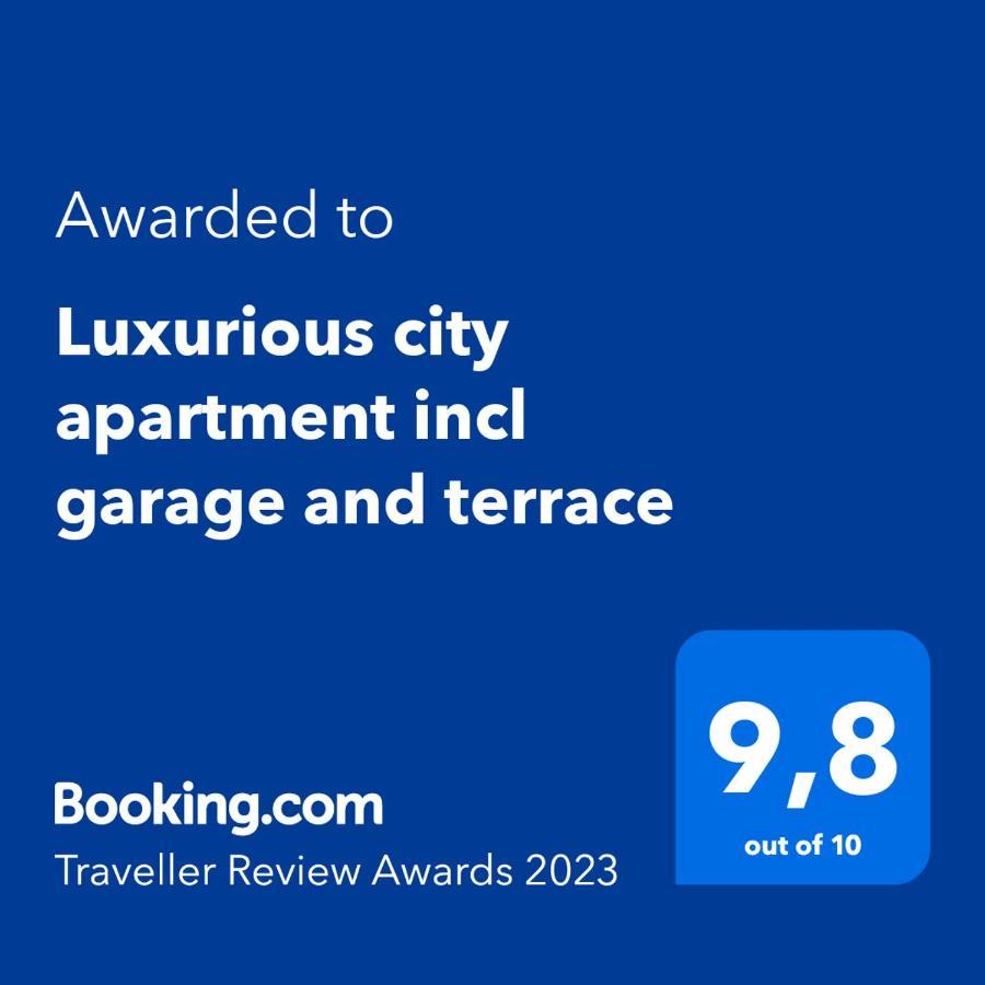 Luxurious City Apartment Incl Garage And Terrace Wien Exteriör bild